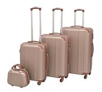 Ensemble Valises à Roulettes 4 pcs Bagage Trolley Sac Vacances Trolley vidaXL
