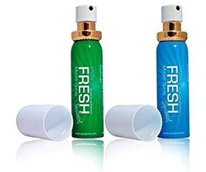 Ensemble vaporisateur buccal menthe poivrée & menthe fraîche 20ml X2