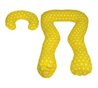 Ensemble Coussins D'accouchement Pre/Post Natal Pour Les Femmes Pois De Jaune