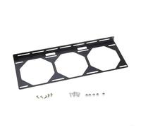 Ensemble ventilateur Support de radiateur U4LD pour ventilateurs de 120 mm, 240 mm et 360 mm, compatible avec les boîtiers d'ordinateur. Relais de ventilateur(B)