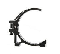 Ensemble ventilateur Support de ventilateur de refroidissement pour moteur RC 30 mm 40 mm, pour voitures 1/10 et 1/8 (4068, 4082, 4092, 4074, 4274, 4268, 540, 550)(40-42mm Black)