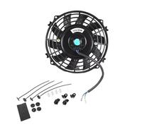 Ensemble ventilateur Ventilateur électronique universel pour climatisation automobile 7/9/10/12/14/16 pouces, 12 V, 80 W, 2100 tr/min Relais de ventilateur(A-12inch-10 blades)