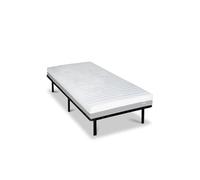 - Ensemble VENUS 90x190 cm - Matelas Mousse Haute Densité + Sommier Métal