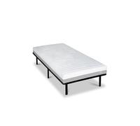 OLYMPE LITERIE - Ensemble VENUS 90x200 cm - Matelas Mousse Haute Densité + Sommier Métal