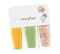 Ensemble Vernis à Ongles Base Eau Séchage Rapide Sans Lampe Couleurs Vives Facile Décoller Dure 3 5 Jours pour Femme Fête T10