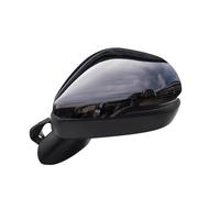 Ensemble Verre Rétroviseurs Automatiques Cadre Couverture Lentille Pliable Automatique Pour ZRV HRV 22-23 Rétroviseur Latéral Voiture Rétroviseur Extérieur Complet(7 Wire Left Black)