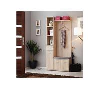 Ensemble Vestiaire 3P "Armario I" 203cm Chêne