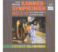 Ensemble Villa Musica - MilhaudChamber Syms.1 [Import]