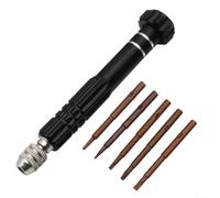 Ensemble Visseuse 5 Embouts, Magnétique, Pour Ordinateur Ensemble | Pour Réparation Mobile, Pointe Magnétique, pour idéal Techniciens, Acier Chrome Vanadium, 6 Manches Inclus