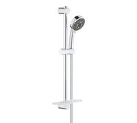 Ensemble VITALIO COMFORT GROHE 26096000 douchette 3 jets + barre 60 cm + flexible 175 cm