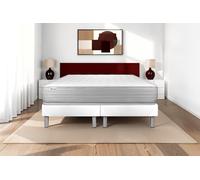 Vitalit Ensemble Matelas et 2 Sommiers Vitalmemo 180x200 cm Blanc
