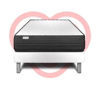 Ensemble Matelas Sommier 90x200 cm - Vitalpower