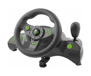 Ensemble volant et pédales - Esperanza - NITRO - Filaire - PC et PS3 - Noir