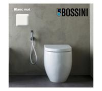 Ensemble WC avec flexible et douchette Blanc mat APICE - BOSSINI CE4002B045