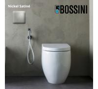 Ensemble WC avec flexible et douchette Nickel satiné APICE - BOSSINI CE4002B094