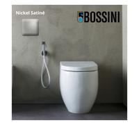 Ensemble WC avec flexible et douchette Nickel satiné APICE - BOSSINI CE4002B094