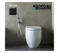 Ensemble WC avec flexible et douchette Noir mat APICE - BOSSINI CE4002B073