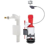 Ensemble wc complet avec robinet flotteur et chasse d'eau