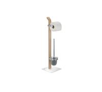 Ensemble wc sur pied samona nature - nature/brillant spéculaire