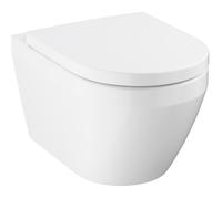 Ensemble WC suspendu compact - Sortie horizontale - Sans bride - GROHE Euro Ceramic Triple Vortex (102 485 SH00)