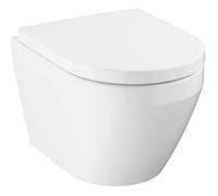 Ensemble WC suspendu compact - Sortie horizontale - Sans bride - GROHE Euro Ceramic Triple Vortex (102 486 SH00)