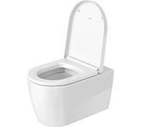 Duravit Me by Starck Wall - Ensemble WC 45290900A11 avec siège WC , sans rebord, WonderGliss blanc