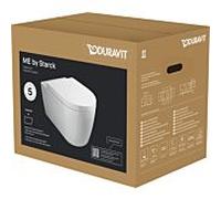 Duravit ME by Starck WC suspendu L: 57 cm, avec HygieneFlush, 457909AAA1,