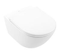 Ensemble WC Villeroy & Boch Artis 4670T9R1 suspendu, avec TwistFlush, blanc Alpin CeramicPlus