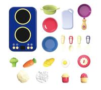 Ensembles Alimentaires Jouets pour Cuisine - Jouet De Cuisine Éducatif avec Son Et Lumière pour D'Âge Préscolaire | Cadeau d'anniversaire Interactif pour Filles Et Garçons À La Maternelle