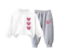 Ensembles Bébé Garçon 2 Pièces Garcon Sweat Shirt Chemise Tops Et Pantalon Ensemble Décontractés Survêtement De Sport Décontracté pour Garçons