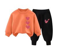 Ensembles Bébé Garçon 2 Pièces Garcon Sweat Shirt Chemise Tops Et Pantalon Ensemble Décontractés Survêtement De Sport Décontracté pour Garçons