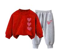 Ensembles Bébé Garçon 2 Pièces Garcon Sweat Shirt Chemise Tops Et Pantalon Ensemble Décontractés Survêtement De Sport Décontracté pour Garçons