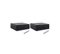 Ensembles canapes. fauteuils et tables de jardin polyethylene 2 pieces