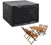 Ensembles canapés, fauteuils et tables de jardin vidaxl polyethylene 13 pieces Noir G