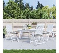 Coussins de Chaise de Jardin Siège Extérieur Lot de 2 Bleu Tissu Oxford vidaXL