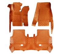 Ensembles Complets Tapis Voiture Universels Accessoires D'intérieur Durables Imperméables pour A3 2013-2018(Brown,RHD)