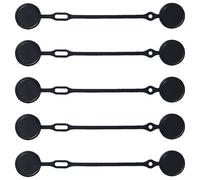Ensembles d'attaches de câble magnétiques - Sangles en fil de silicone de 18,5 cm et 12,5 centimètres, clips de cordon réutilisables, organisateur multifonction | Solution de gestion des cordons pour