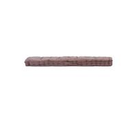 vidaXL Coussin de plancher de palette Coton 120x40x7 cm Taupe