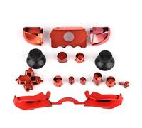 Ensembles De Boutons Complets, PièCe De Rechange Pour Manette Microsoft Xbox One, Prise 3,5 Mm (Rouge)
