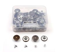 Ensembles De Boutons De Jeans, 50 Pièces 17 Mm