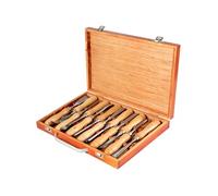 Ensembles de Ciseaux à Bois Avec Sculpture Essentiels Pour Un Transport Facile 12PCS