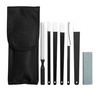 Ensembles de Couteaux Professionnels pour Pédicure 8Pcs,Kits de Pédicure Pour Outils de Pédicure pour Pieds,Corps de Pédicure pour Enlever les Peaux Mortes,Kit de Pédicure Avec Sac de Rangement
