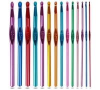 Ensembles De Crochet De 14 Pièces, Aiguilles De Crochet Utilisées Pour Tricoter Des Pulls, Des Chaussures Et D'autres Fils Artisanaux, Cadeaux Exquis Pour Dames