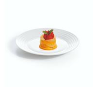 Luminarc Assiette à dessert Harena 8013638 – Diamètre 19 cm Opale blanc 1 unité