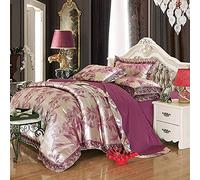 Ensembles de housse de couette en satin, ensembles de literie King Size 100 % coton, ensembles de literie en soie, ensembles de housse de couette King Size, ensembles de literie brodés en satin