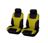 Ensembles de housses de siège Ensemble De Housses Protection Siège Voiture En Polyester Coussin Pour OPEL Pour Aatara Pour Astra Pour Moka Housse de Siège de Voiture(2Seats-yellow)