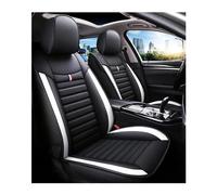 Ensembles de housses de siège Housse De Siège De Voitur Accessoires De Voiture Détails Intérieurs Pour KIA Pour Ceed Pour Rio Pour Carens Pour Picanto Couverture Couvre Sieges(Black White A)