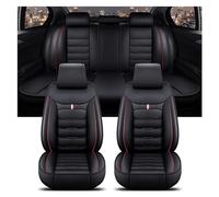 Ensembles de housses de siège Housse De Siège De Voiture Accessoires D'intérieur Pour JEEP Pour Boussole Pour Grand Cherokee Pour Wrangler JK Couverture Couvre Sieges(Black Red 5 Seat,SE)