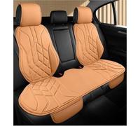 Ensembles de housses de siège Housse Siège Voiture Universelle En Cuir Perforé Quatre Saisons Tapis Selle Confortable Et Respirant Protection Des Sièges Housses de siège(Orange back seats)