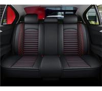 Ensembles de housses de siège Housses De Siège Voiture Pour Suzuki Pour Swift Pour Ingenis Pour Vitra Accessoires Universels Housses de sièges(Noir rouge,1 Back)